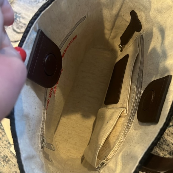 BN Brighton Black Woven Tote Bag - Picture 7 of 8